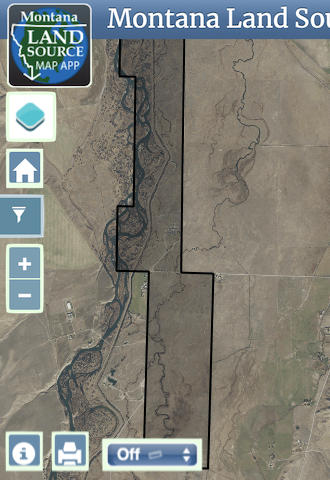 Madison Spring Creek Ranch map image