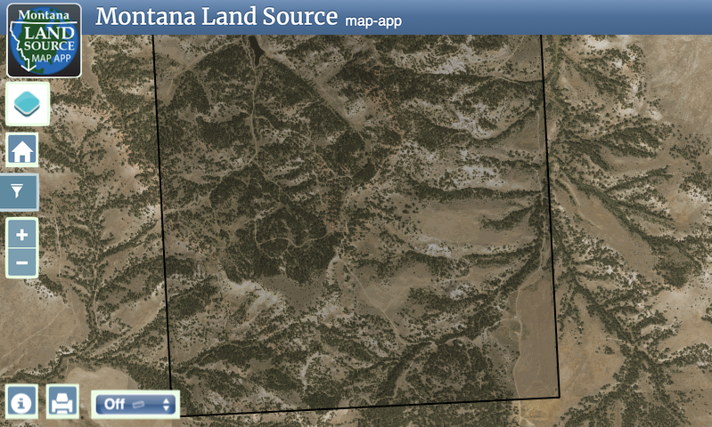 Mahoney Creek Ranch map image