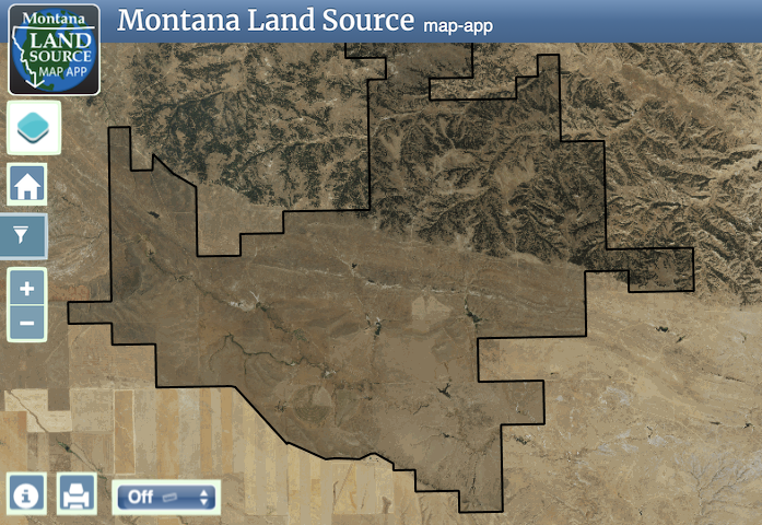 Manuel Ranch map image