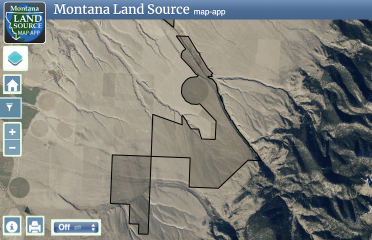 Matheson Ranch map image