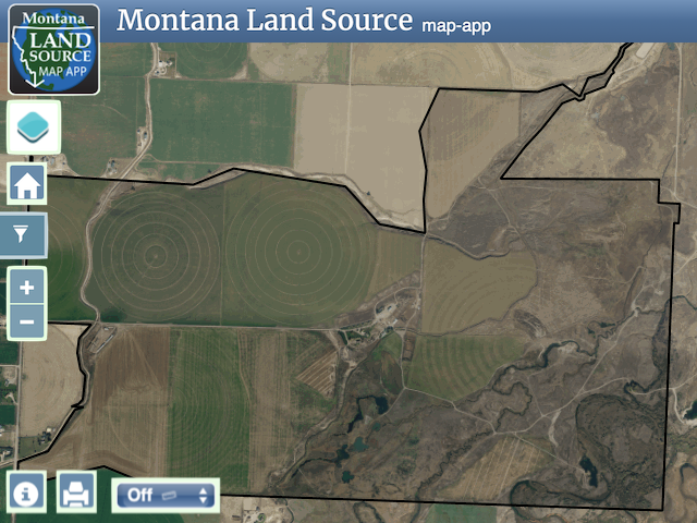 McCoy Spring Creek Ranch map image