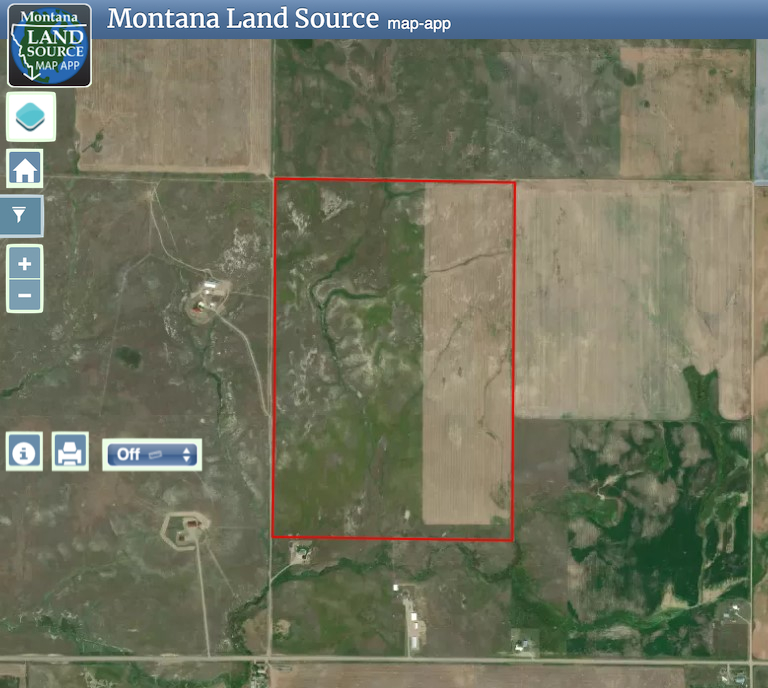 McFarland Road map image