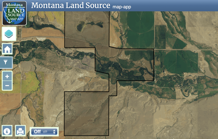 Mexican John Ranch map image