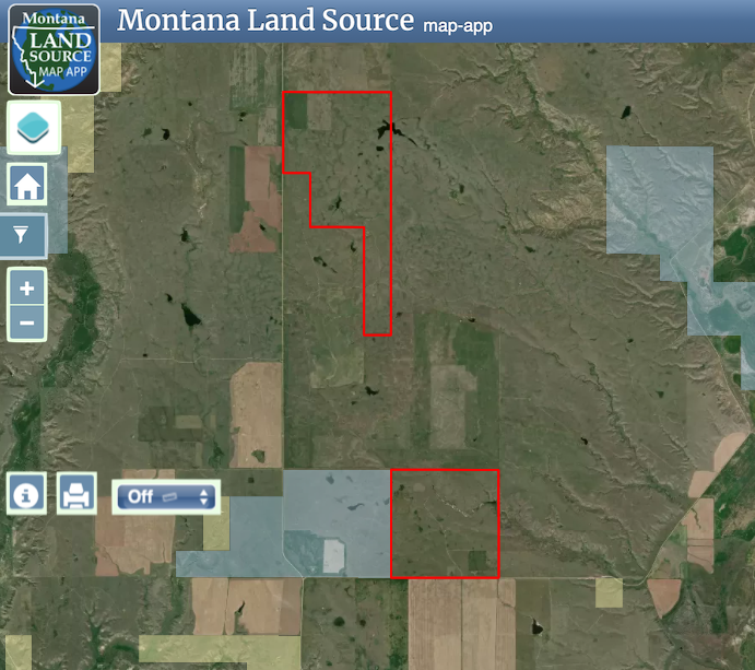 Milk River Valley Ranch map image