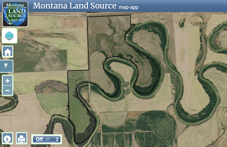 Milk River Farm Ground map image