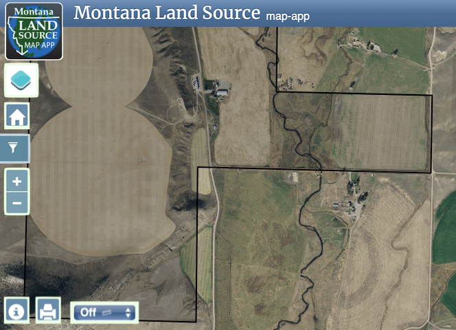 Miller Ranch on Willow Creek map image