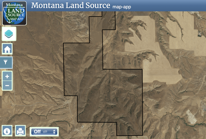 Moser Dome Ranch map image