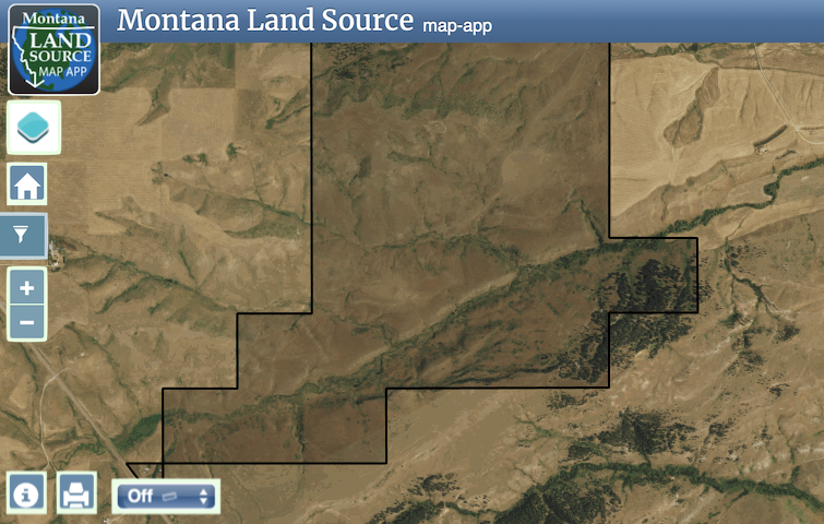 North Fork Elk Creek map image