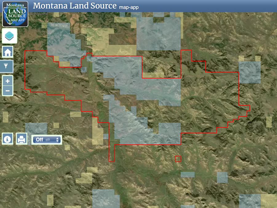 OW Ranch Headquarters map image