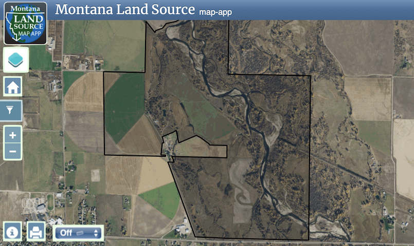 Oyler Ranch map image