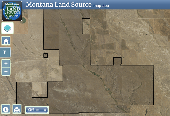 Paint Rock Angus Ranch map image