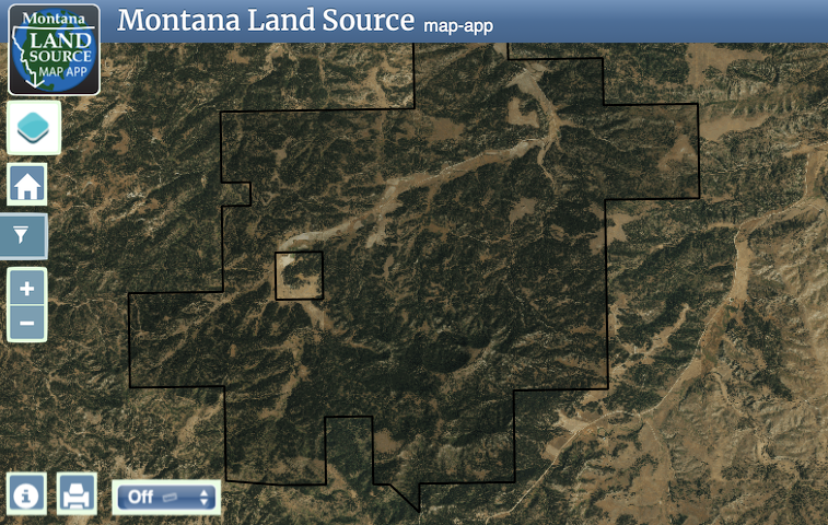 Parrott Creek Ranch map image