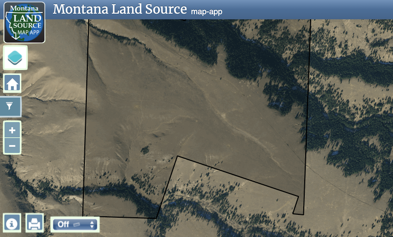 Perkins Creek Ranch map image
