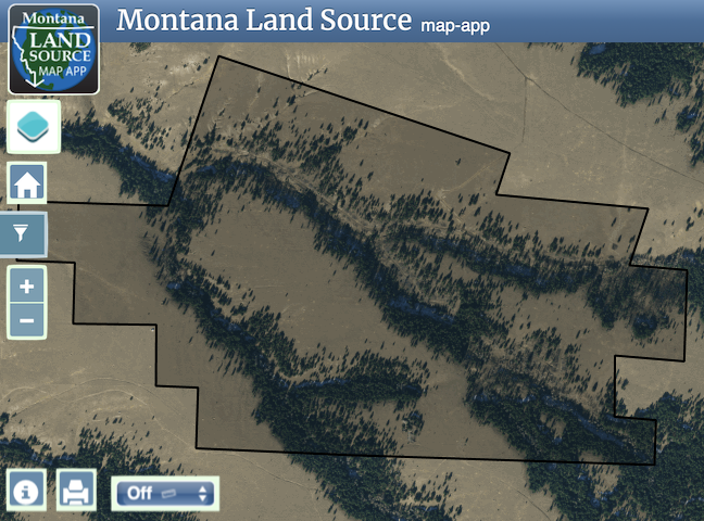 Perkins Gulch Ranch map image