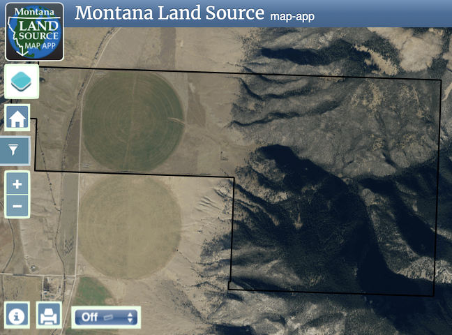 Perry Canyon Ranch map image