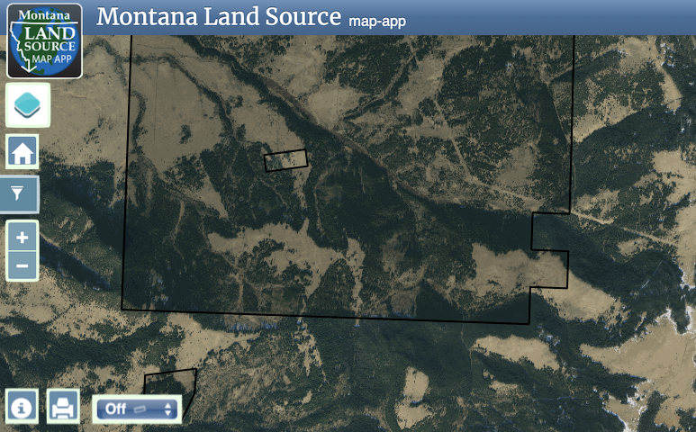 Peterson Creek Elk Haven map image