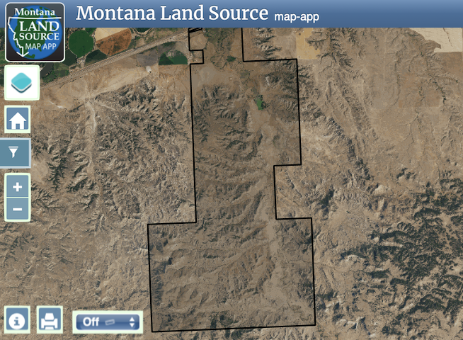 Peterson Ranch map image