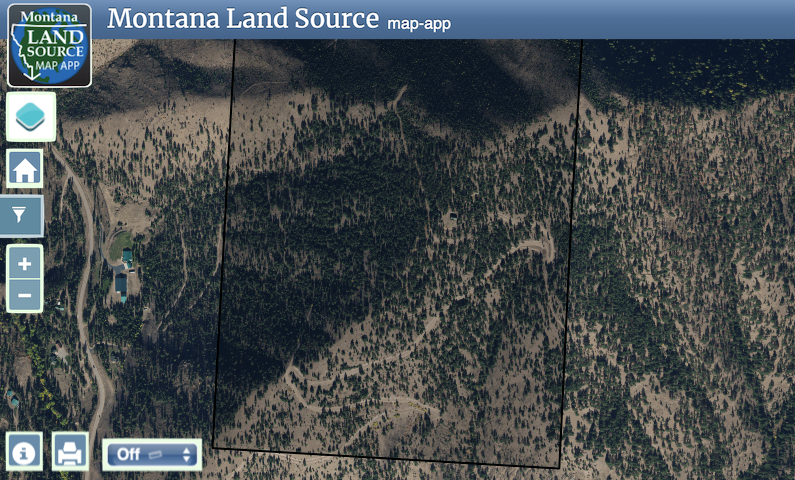 Petty Mountain Privacy map image