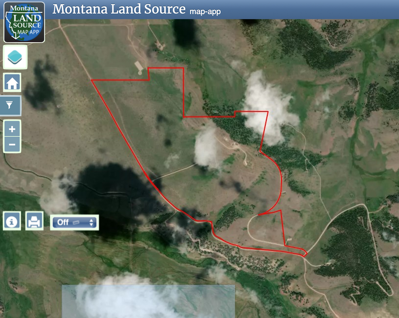 Pintler Vista Ranch map image