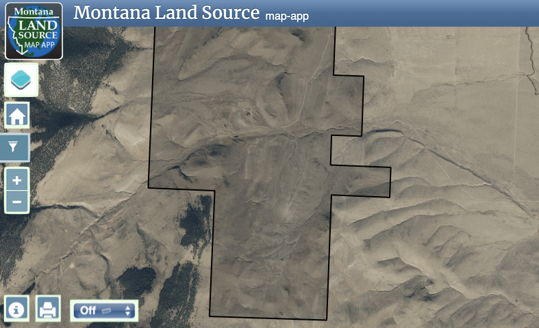 Pioneer Mountain Ranch map image