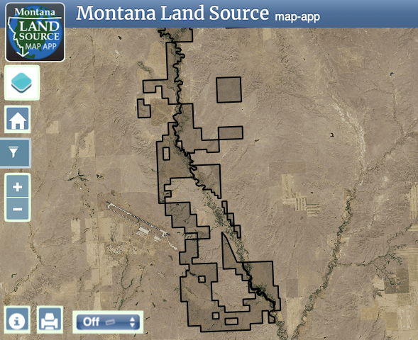 Prairie Creek Ranch map image