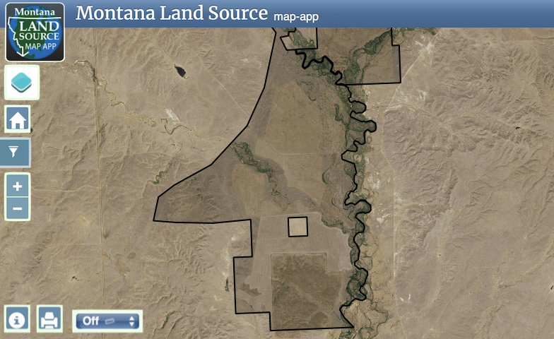 Prairie Creek Ranch - Tract 1 map image