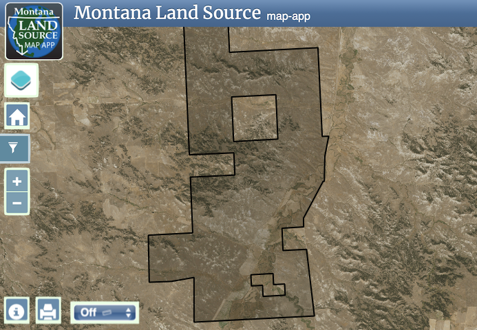 Pumpkin Creek Ranch map image