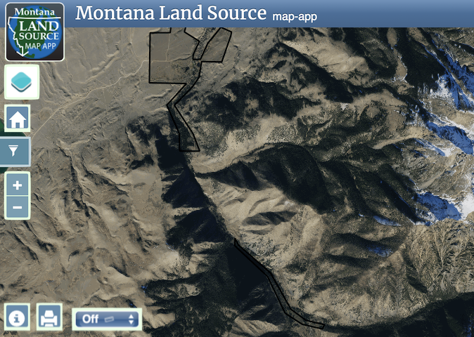 Quaid's Paradise Valley Ranch (Camp Warren Oates) map image