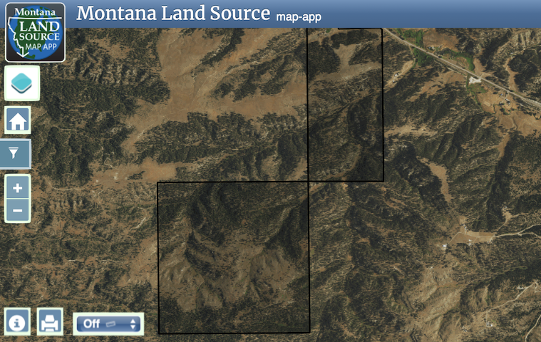 Quarter Circle CJ Ranch map image