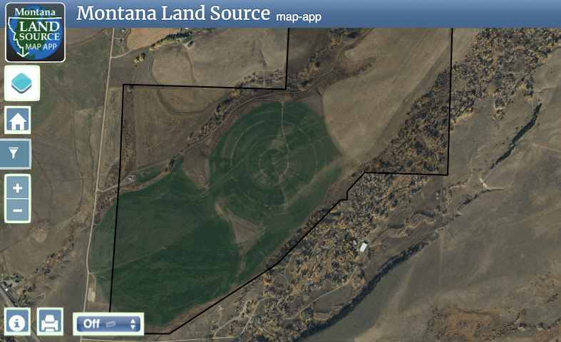 Queen Ranches map image