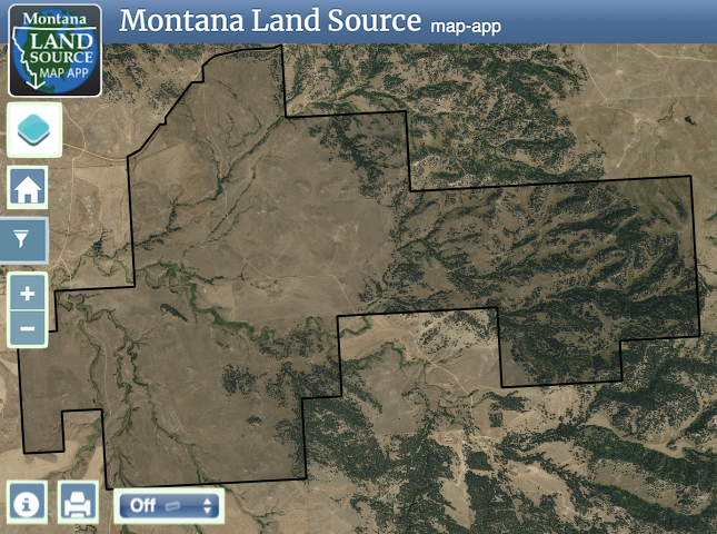 RLRB, LLC Ranch map image