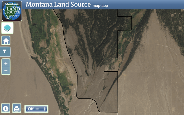 R Bar R Ranch map image