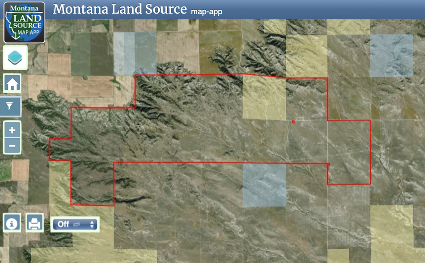 Rimrock Ridge Ranch map image