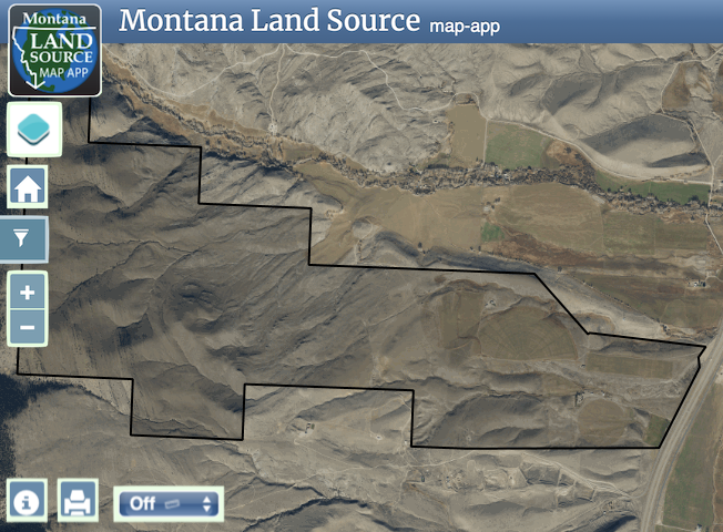 Rock Chuck Ranch map image