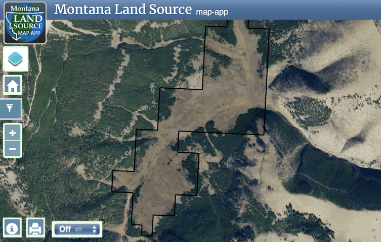 Rocking Chair Ranch map image