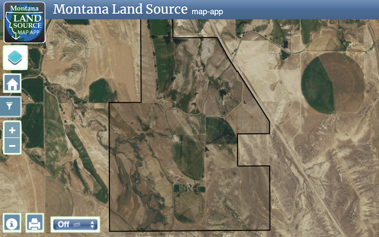 Rocking JY Ranch map image