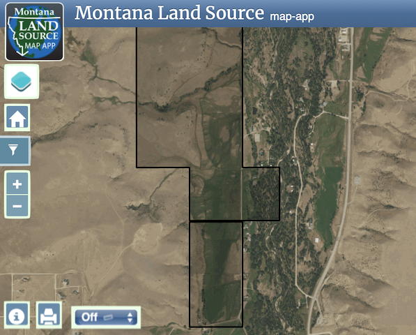 Rosebud Creek Ranch map image