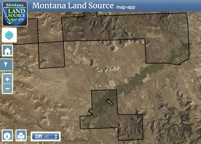 Rosebud Red Angus Ranch map image