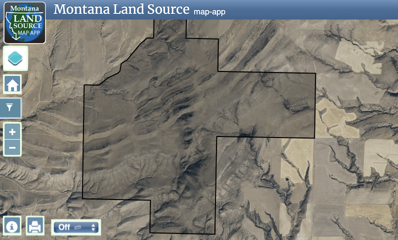 Round Mountain map image