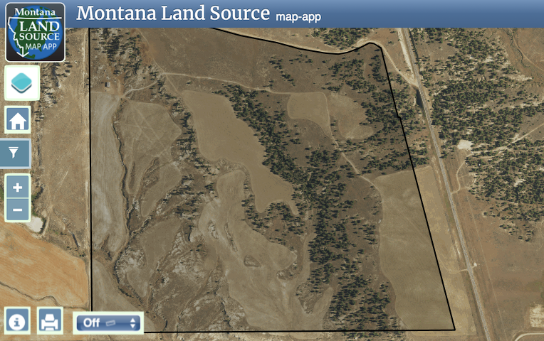 Roundup Pasture map image