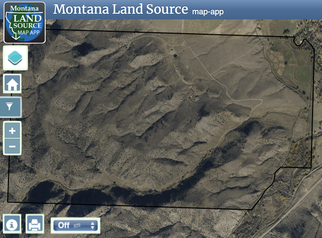 Ruby River Overlook map image