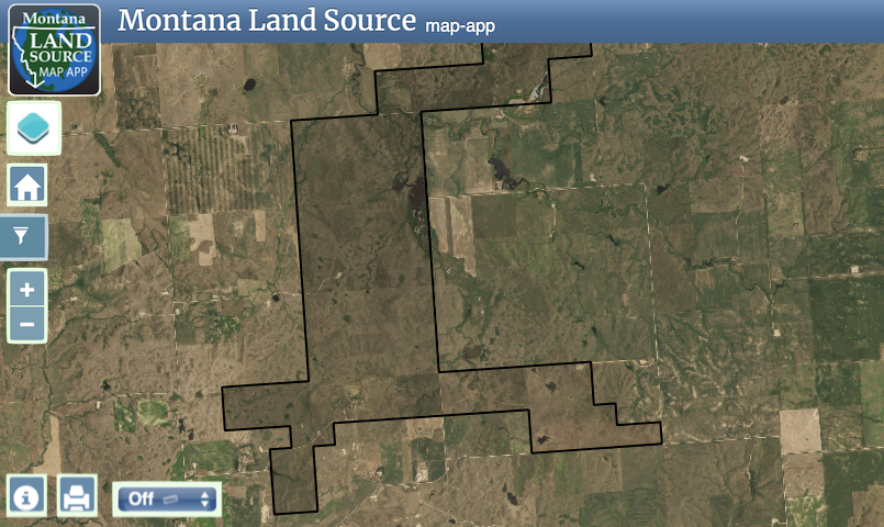 Sand Creek Ranch map image