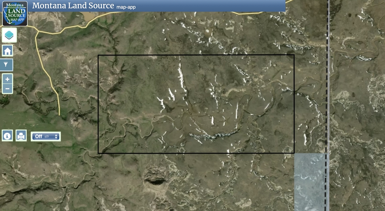 320 Acres - Baker Property map image