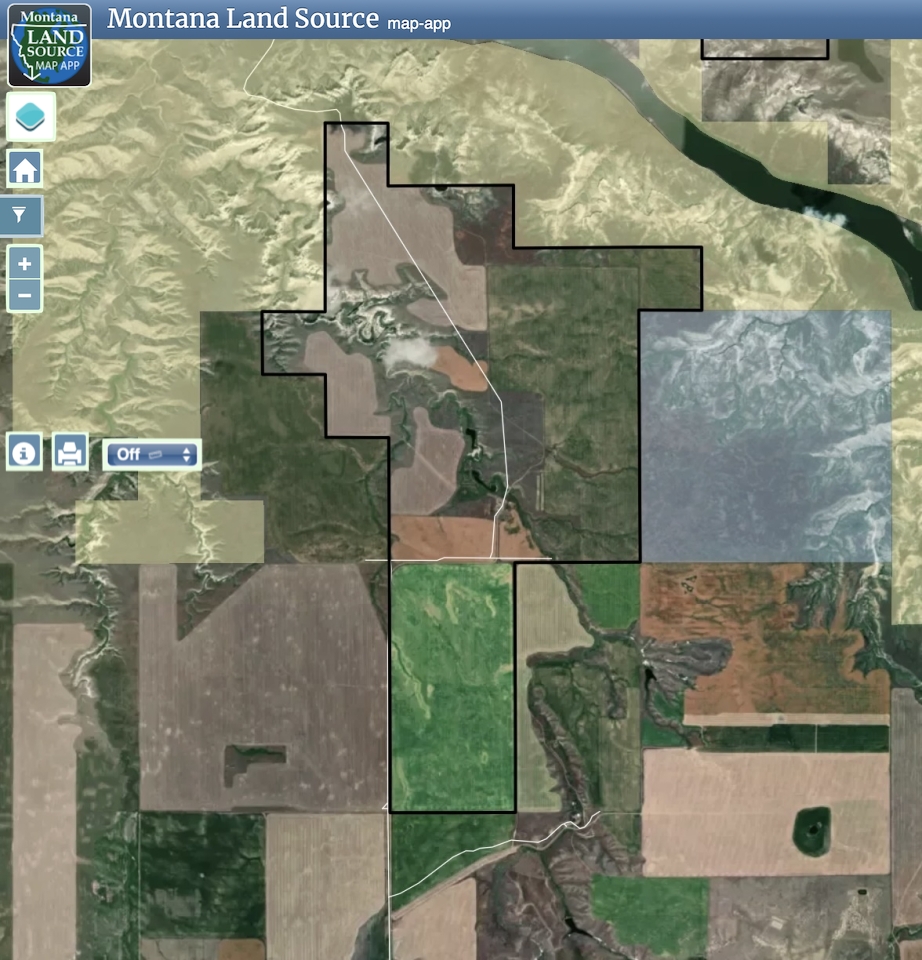 Hole in the Wall Farm map image