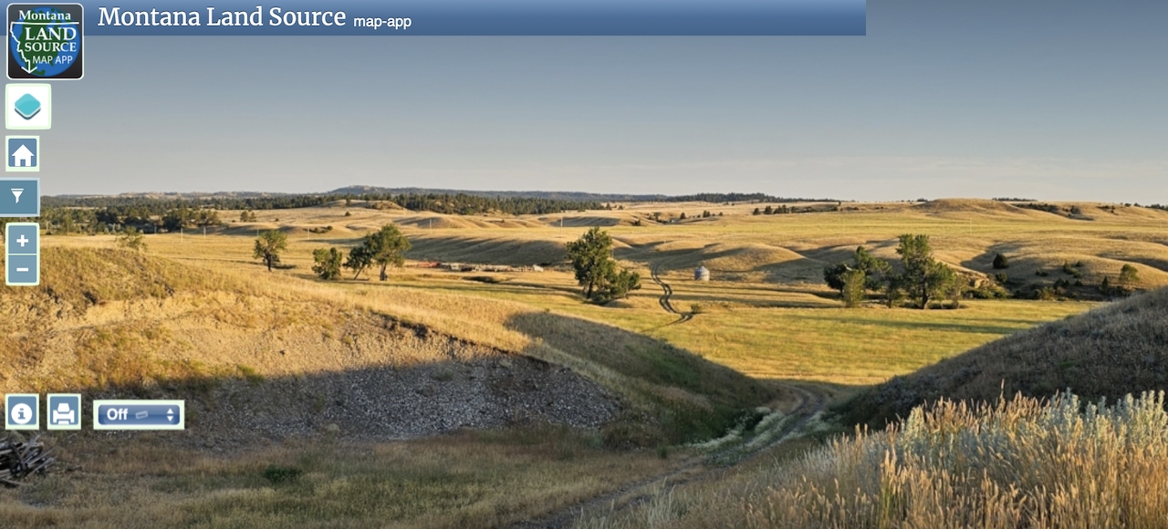 Yellowstone Wildlife Refuge map image