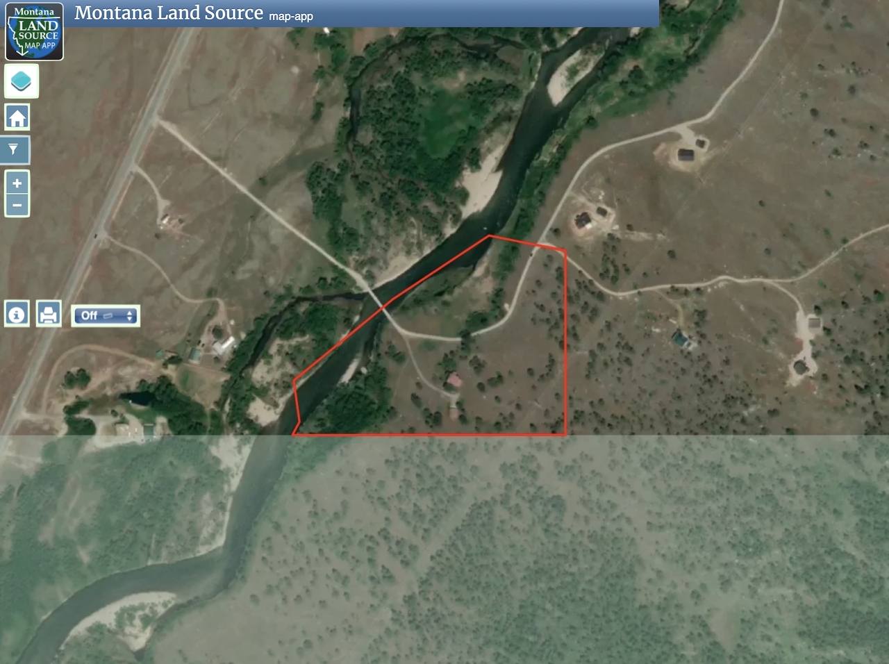 22 Rainbow Ranch map image
