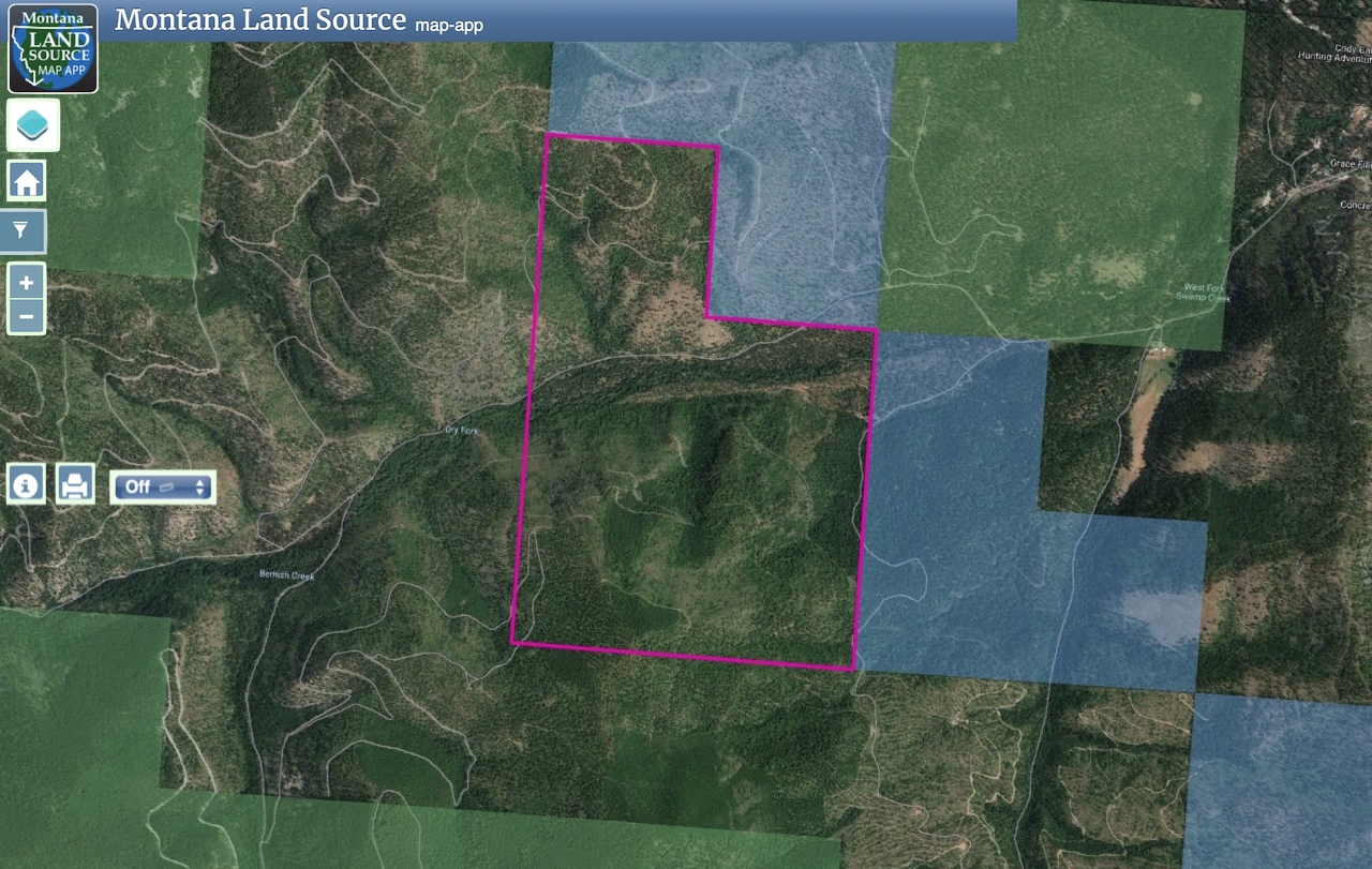 Swamp Creek Tract map image