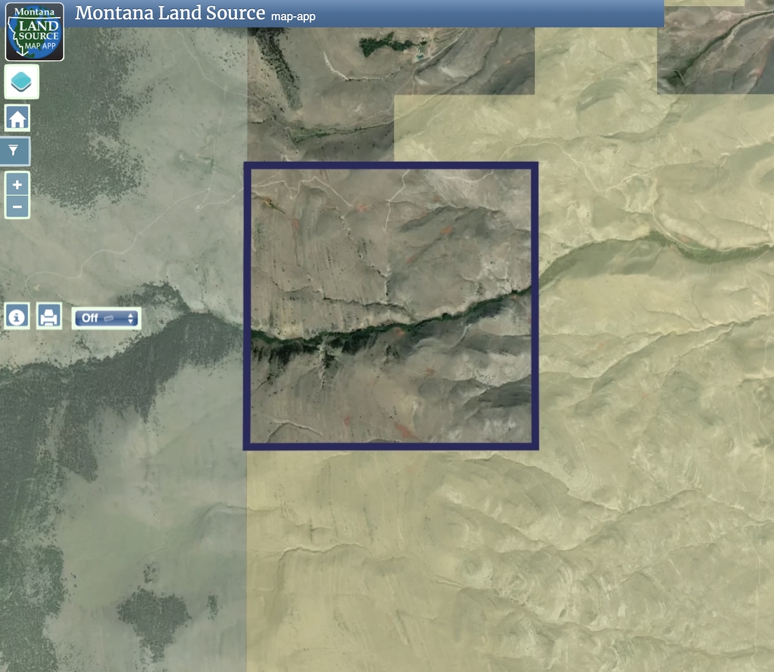 Lost Creek Road map image