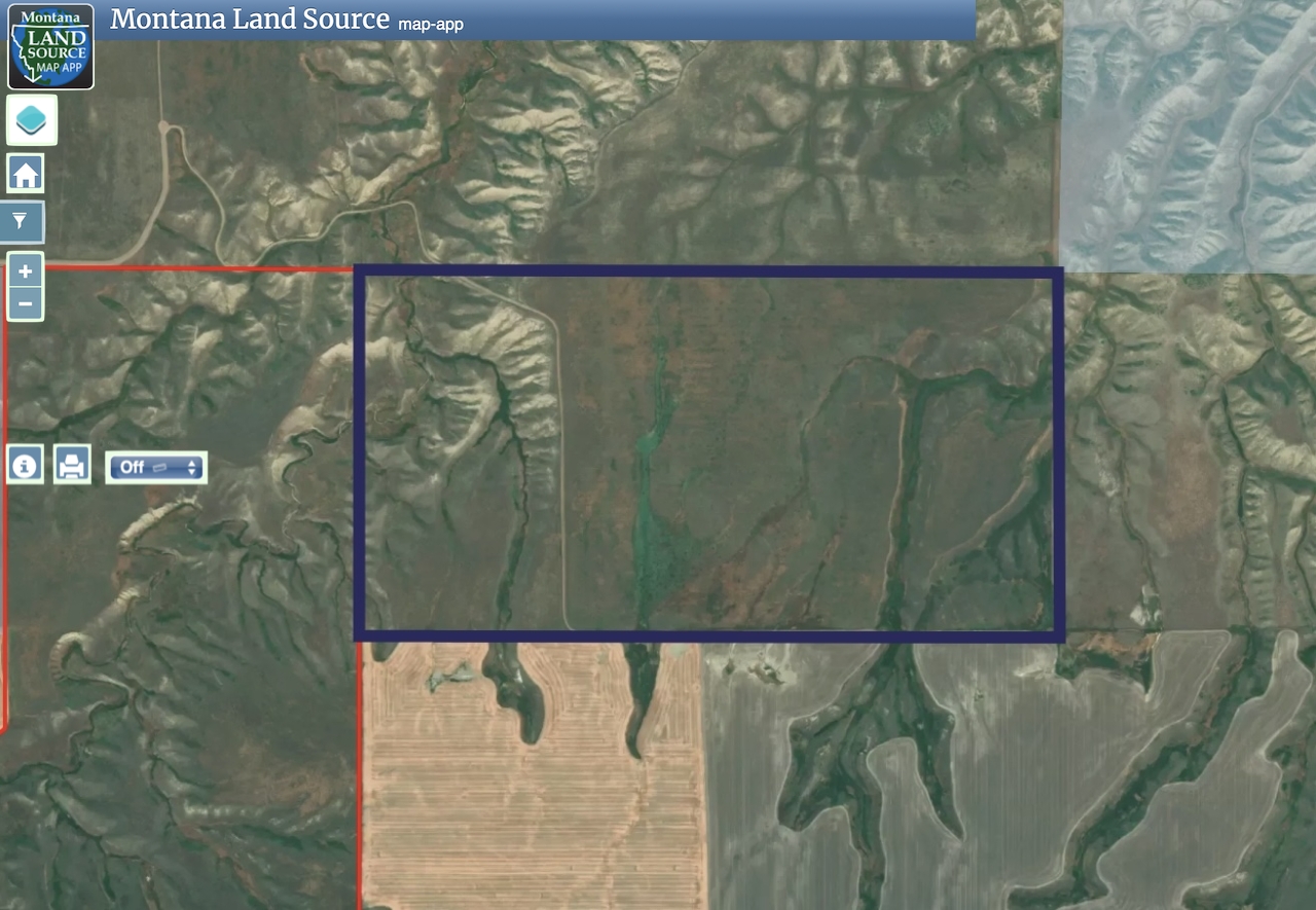 Cherry Coulee Road - 320 acres map image