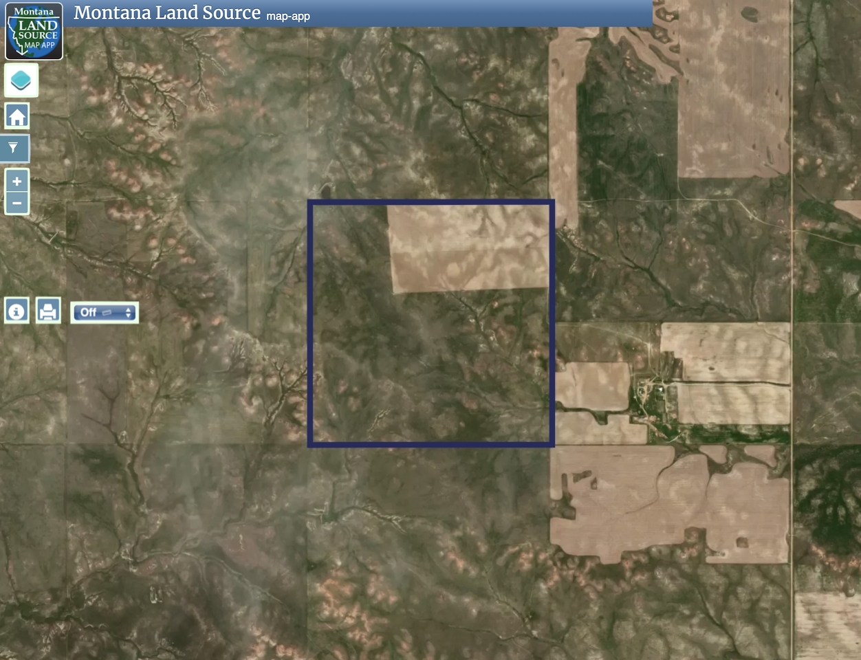 830 Chalk Butte Road map image